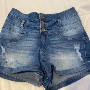 Refuge size 2 high waisted denim shorts